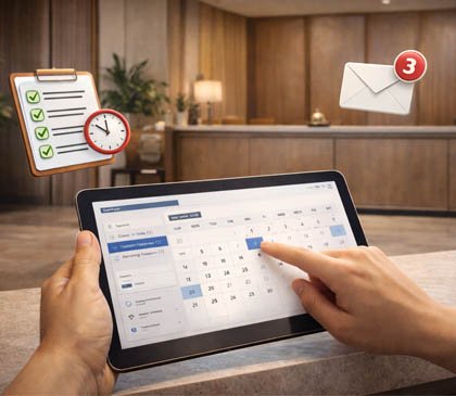 Gestión automatizada de reservas para hoteles y casas rurales