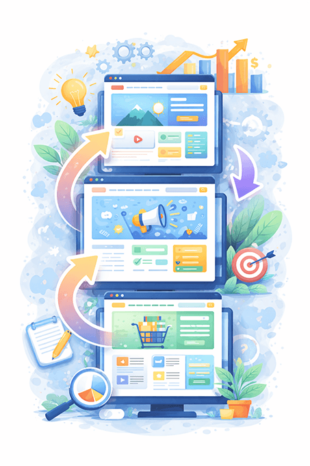 Proceso de creación de landing pages optimizadas para campañas de marketing y captación de leads