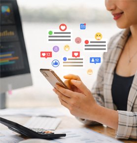 Te asesoramos con tus redes sociales